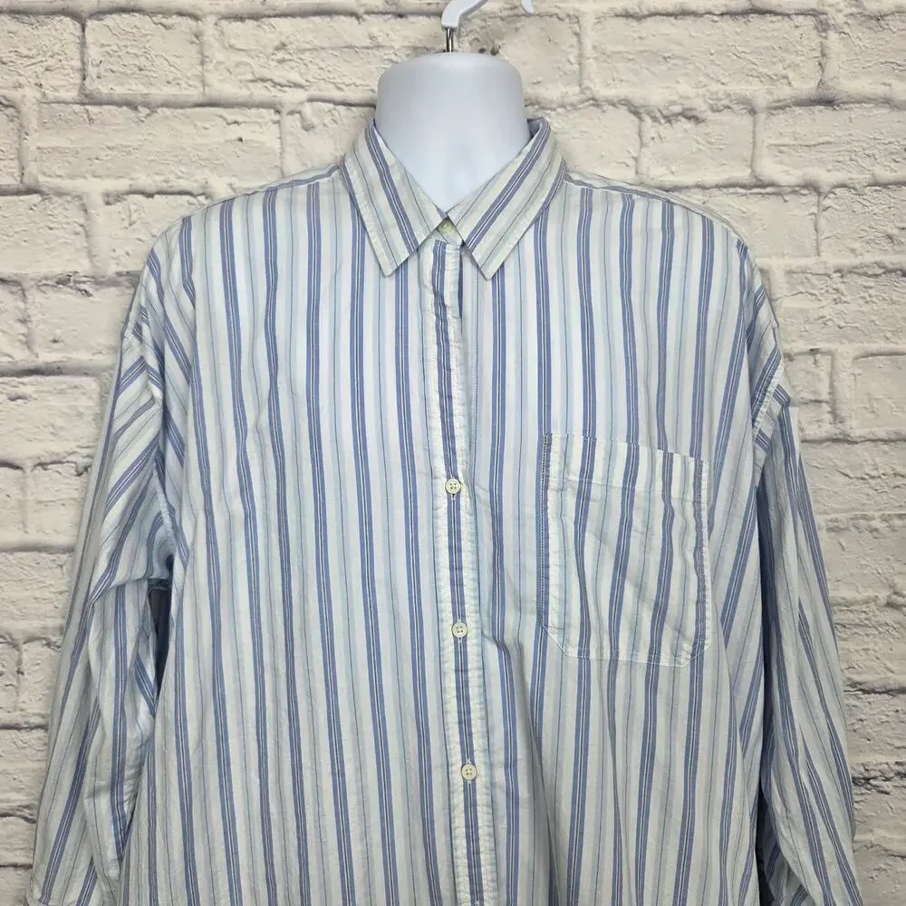 🌼Banana Republic Shirt Mens Size XL Long Sleeve Button Down (3/4 sleeves)